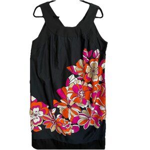 Lane Bryant Sun Dress Size 16 Tropical Floral ResortWear Vacation BOHO